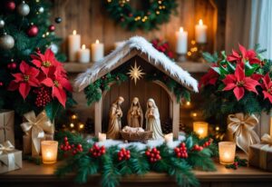 Read more about the article Sådan skaber du den perfekte julestemning med krybbespil og smukke julebuketter til jul