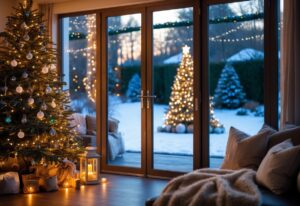 Read more about the article Sådan skaber du en hyggelig julestemning med glasdøre til hjemmet