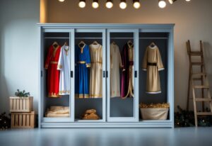 Read more about the article Sådan skaber du orden i kulisserne til dit krybbespil med et garderobeskab med skydelåger