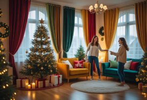 Read more about the article Sådan skaber du den perfekte julestemning med stue gardiner i forskellige farver